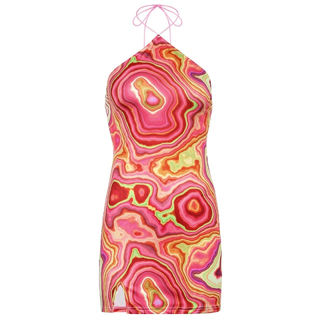 Colourful dress