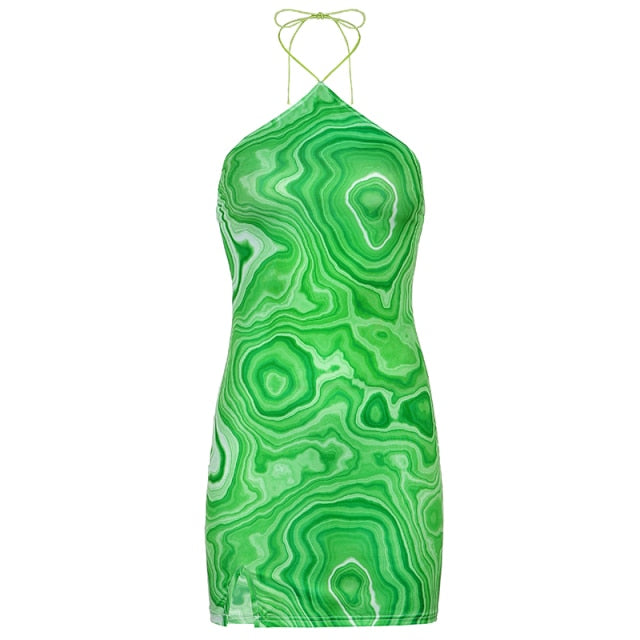 Colourful dress