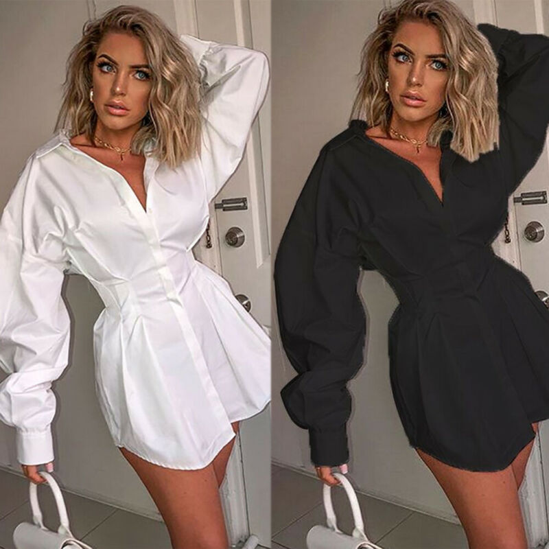 Short shirt busines dress