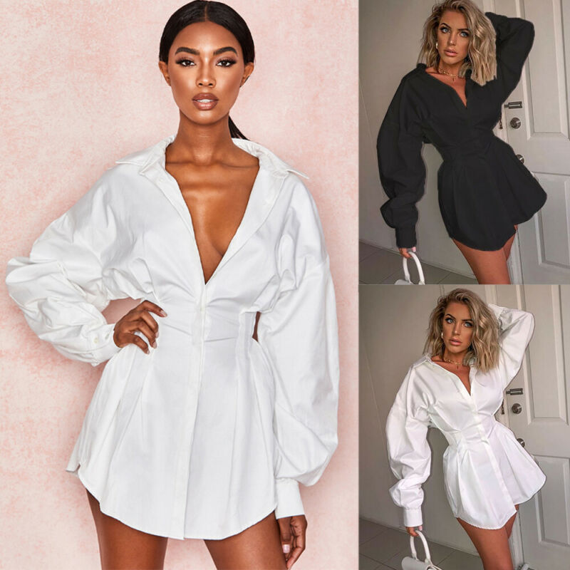 Short shirt busines dress