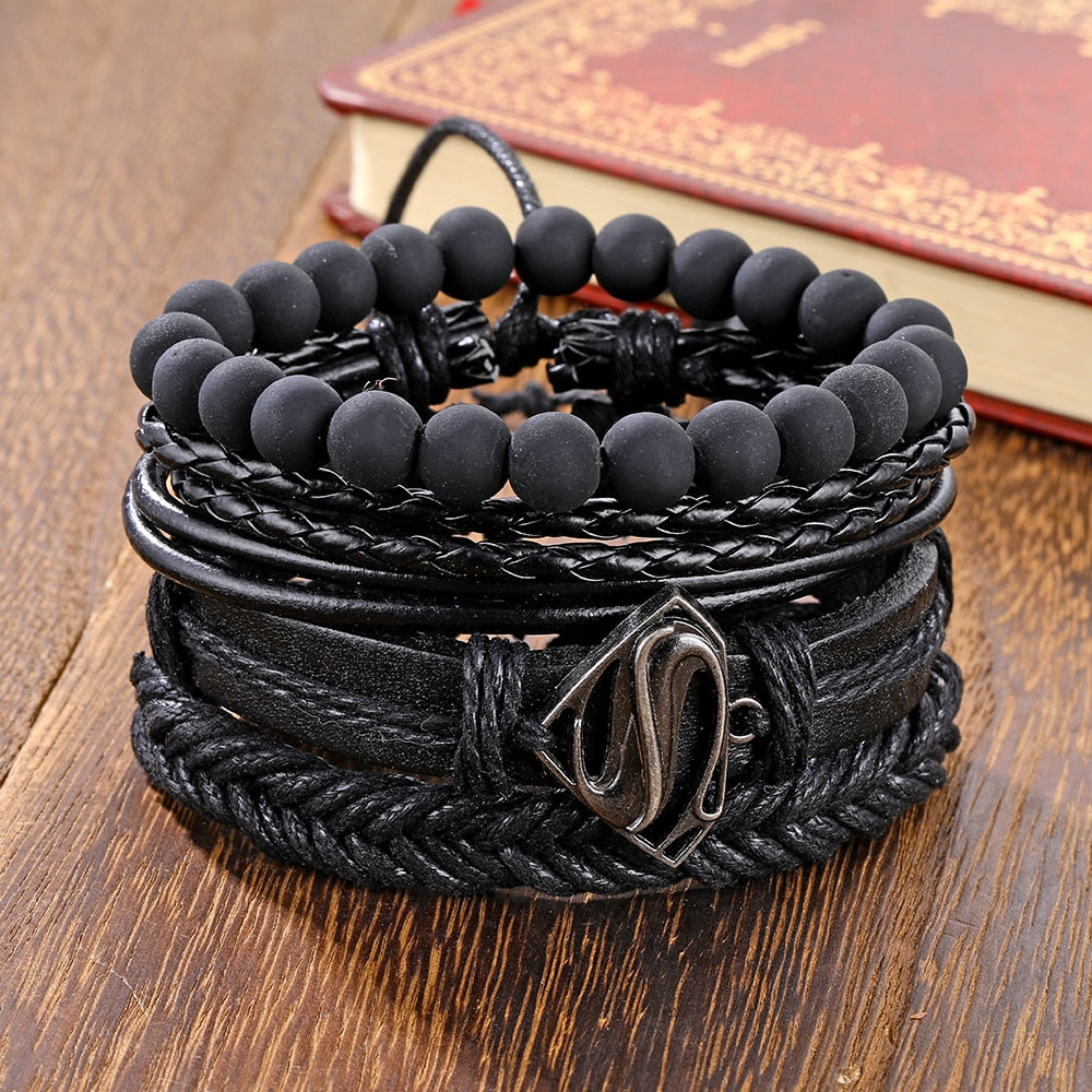 Vintage Black S Bracelet