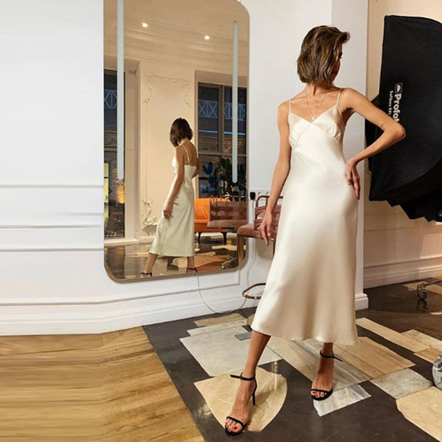 Soho Satin Dress