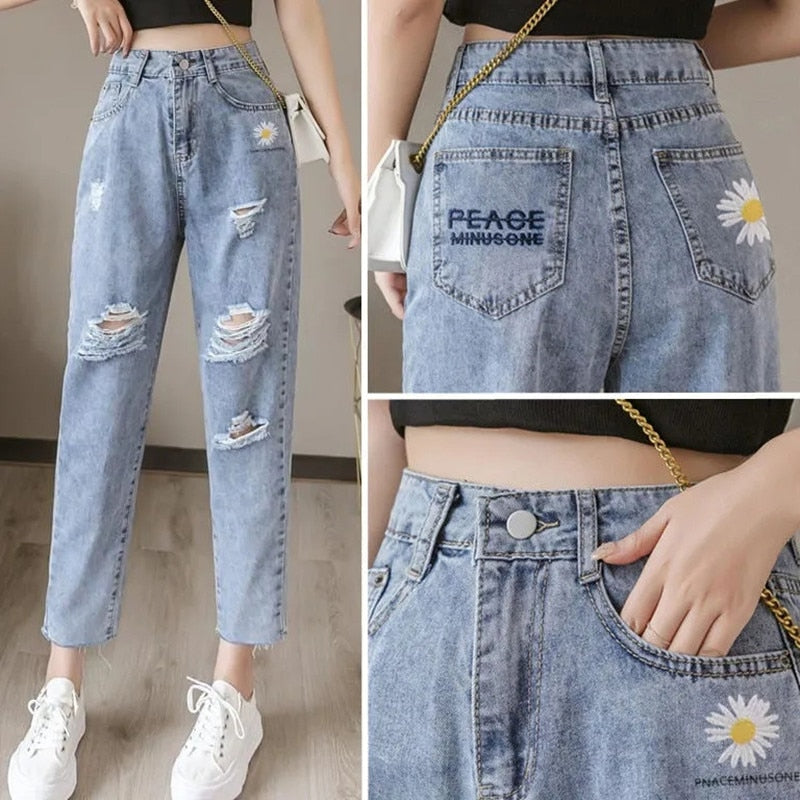 Embroidered