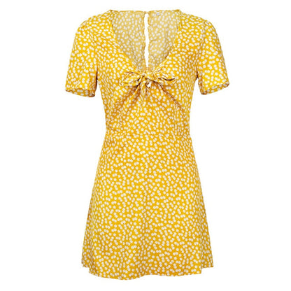 V-neck Dress